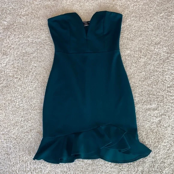 Blue Blush Dresses | Strapless Dress | Color: Blue | Size: M | Emilygrace717's Closet